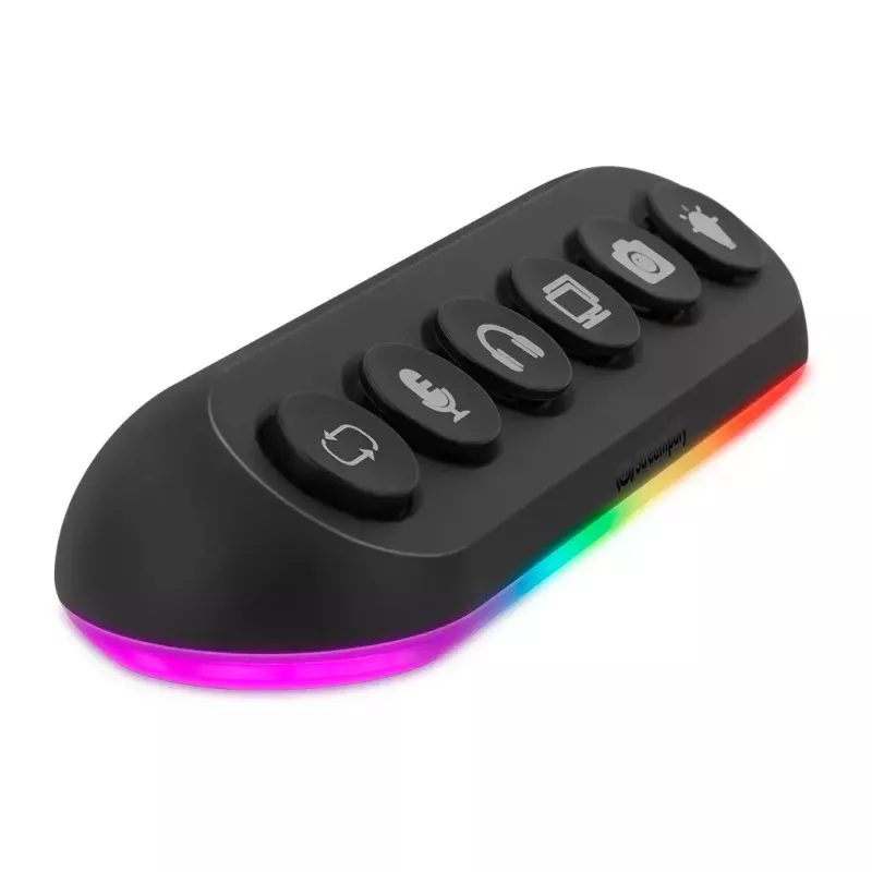 Streamplify HUB DECK 5 Black USB 2.0 USB 3.0 24W 1.8m