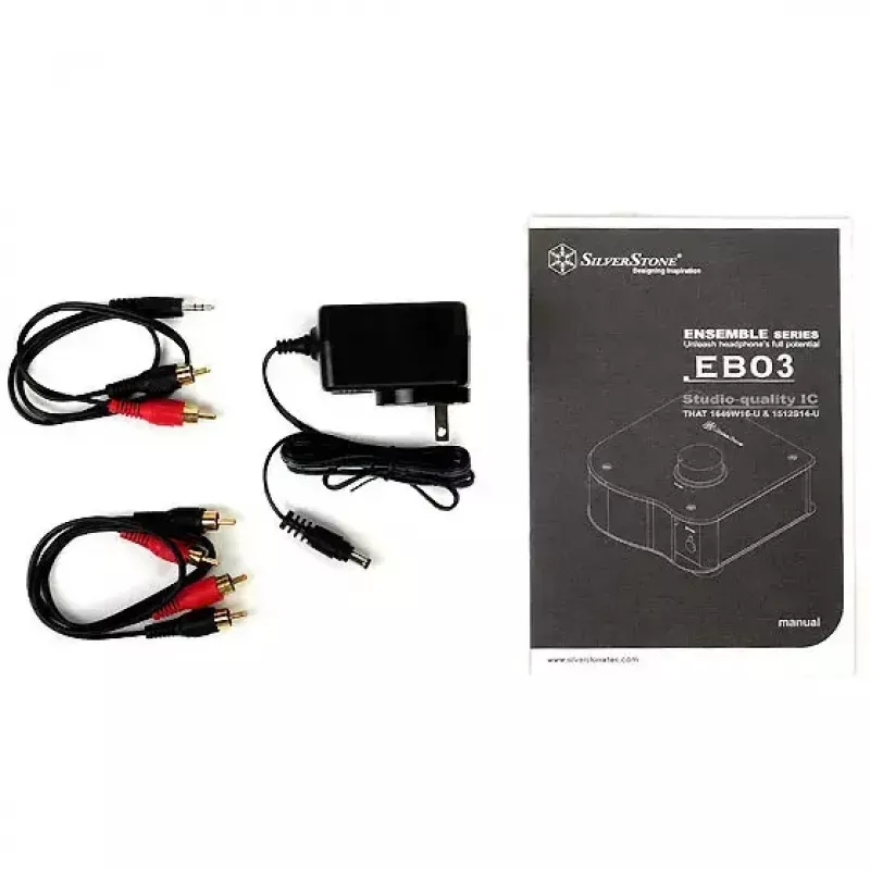 Headphone Amplifier Silverstone SST-EB03S 16-600Ω 6.3mm
