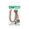 InLine SATA Power Y-Cable 1 IN two OUT, 0.03m