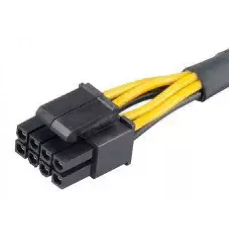 Internal Power Cable Akasa AK-CBPW10-15BK 0.15m PCI-E 8-pin ATX 4-pin