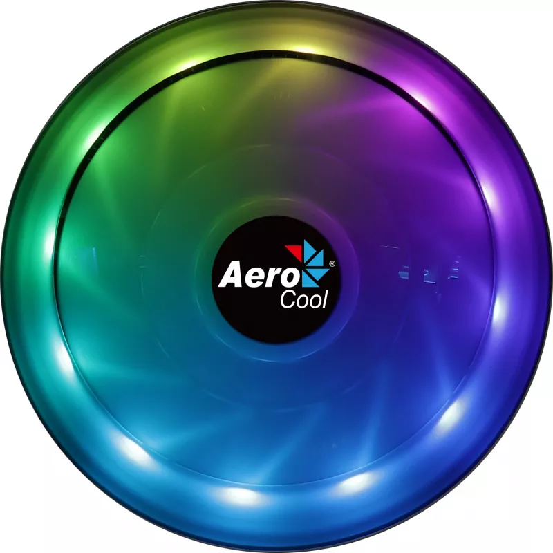 Aerocool Core Plus Processor Cooler 13.6 cm Black, White