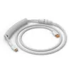 Coiled USB cable GLORIOUS GMMK Ghost White (GLO-KB-ACC-CBL-COIL-GWHT) – coiled keyboard cable, Ghost White color
