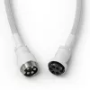 Coiled USB cable GLORIOUS GMMK Ghost White (GLO-KB-ACC-CBL-COIL-GWHT) – coiled keyboard cable, Ghost White color