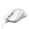 Glorious Gaming Glorious Model O 2 Mini - Matte White, Right-hand, Optical, USB Type-A, 26000 DPI, White