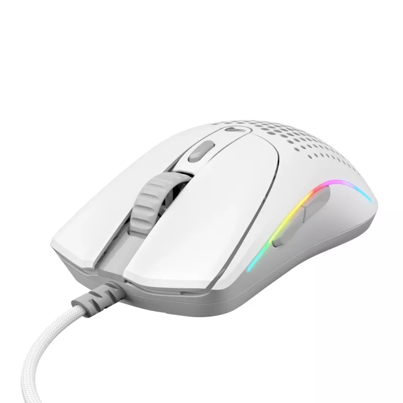 Glorious Gaming Glorious Model O 2 Mini - Matte White, Right-hand, Optical, USB Type-A, 26000 DPI, White