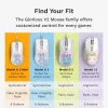 Glorious Gaming Glorious Model O 2 Mini - Matte White, Right-hand, Optical, USB Type-A, 26000 DPI, White