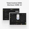 Glorious Gaming Glorious Model O 2 Mini - Matte White, Right-hand, Optical, USB Type-A, 26000 DPI, White