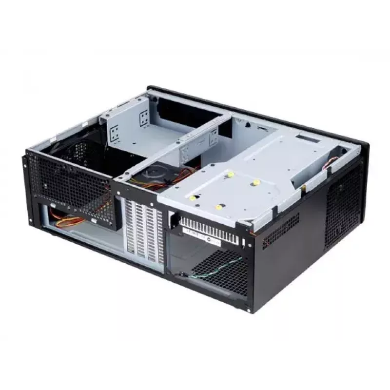 SilverStone Grandia GD05 SST-GD05B Desktop Case, Micro-ATX, 1x 5.25 inch external, 2x 3.5 inch internal, USB 3.0, Black