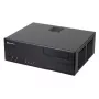 PC case SILVERSTONE Grandia GD05 HTPC Black — Mini‑ITX/DTX/Micro‑ATX, 2×3.5 inch + 2×2.5 inch, 1×5.25 inch, 3×120mm side fans, USB 3.0