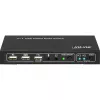 InLine The 2x1 HDMI KVM Switch, 2x1, HDMI 4K2K, USB 2.0 Hub, with Audio