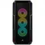 CORSAIR Mid-tower ATX Pc Case - Icue 5000t - RGB Tempered Glass - Black