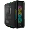 CORSAIR Mid-tower ATX Pc Case - Icue 5000t - RGB Tempered Glass - Black