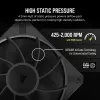 Fan Corsair RS120 MAX 12 cm Black 2000 RPM 3 pcs