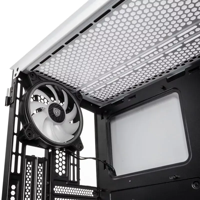 PC Case Kolink Citadel Mesh RGB Micro Tower White