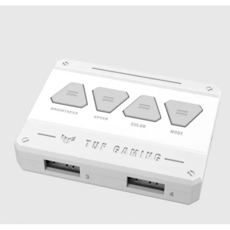 Air cooler ASUS TUF GAMING TF120 ARGB WHITE EDITION — 3×120 mm fans, 1900 RPM, 29 dB, remote control