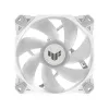 Air cooler ASUS TUF GAMING TF120 ARGB WHITE EDITION — 3×120 mm fans, 1900 RPM, 29 dB, remote control