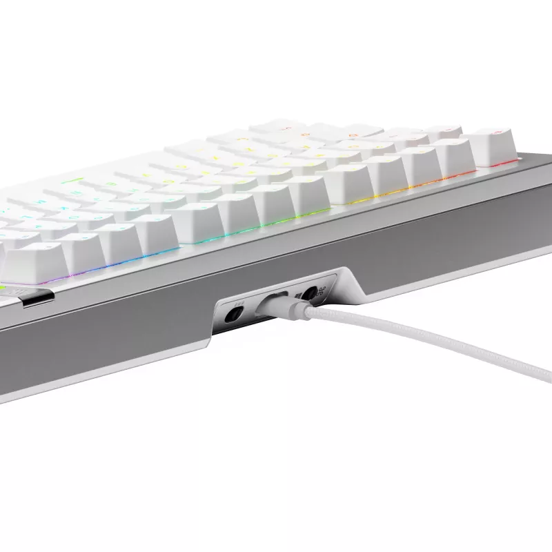 Mechanical Gaming Keyboard GLORIOUS GMMK 3 PRO 75% Wired USB QWERTY RGB Silver (US)