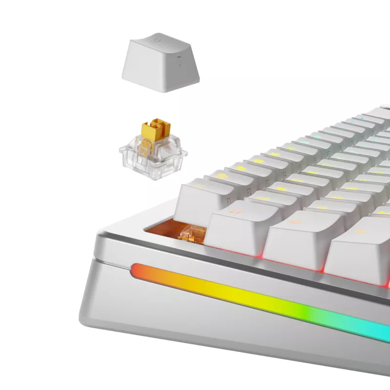 Glorious Gaming Glorious Panda HE Switches - 36 pieces, Keyboard switches, Polycarbonate (PC), Translucent, Yellow
