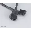 Fan extension cable Akasa AK-CBFA01-KT04 4-pack, PWM, 4-pin connector, extension leads