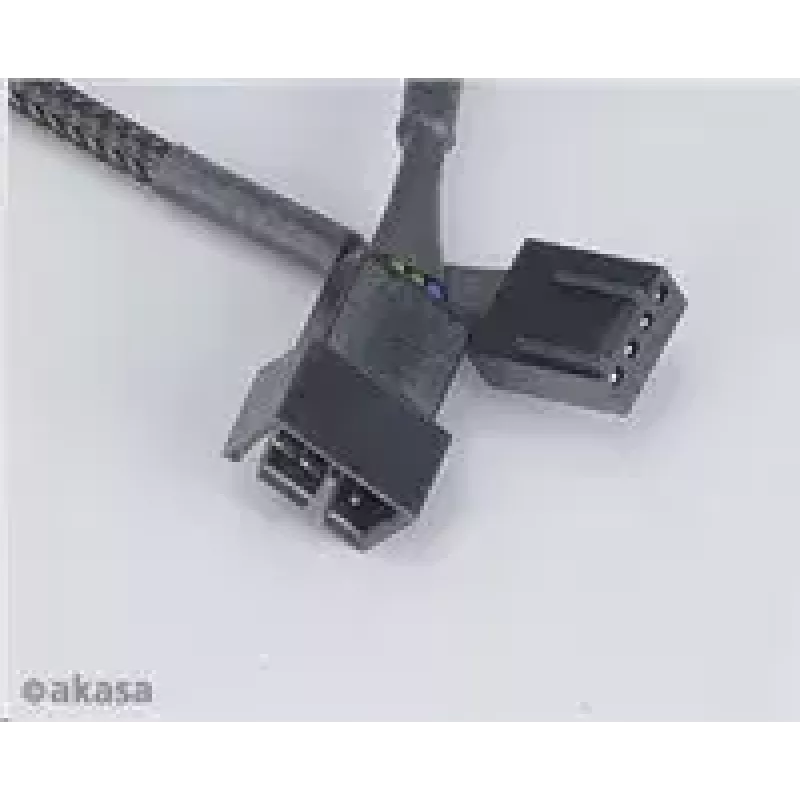 Fan extension cable Akasa AK-CBFA01-KT04 4-pack, PWM, 4-pin connector, extension leads