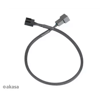 Fan extension cable Akasa AK-CBFA01-KT04 4-pack, PWM, 4-pin connector, extension leads