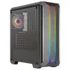 Aerocool SKYLINEV2BK PC ATX Case Dual Front Panel LED ARGB Fan ARGB 12cm Black