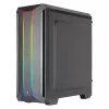 Aerocool SKYLINEV2BK PC ATX Case Dual Front Panel LED ARGB Fan ARGB 12cm Black