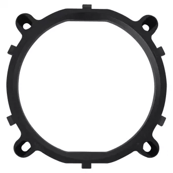 AEROCOOL VERKHO2 CPU Cooler with 90 mm Fan, Hydraulic Bearing, 800–2000 RPM, 110 W TDP, Multi-socket Support (Open Box)