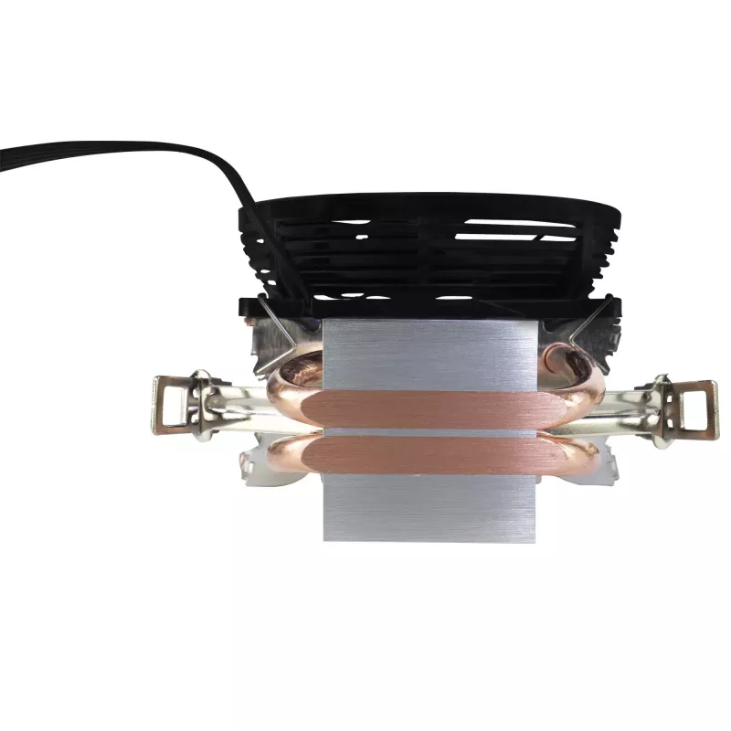 AEROCOOL VERKHO2 CPU Cooler with 90 mm Fan, Hydraulic Bearing, 800–2000 RPM, 110 W TDP, Multi-socket Support (Open Box)