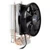 AEROCOOL VERKHO2 CPU Cooler with 90 mm Fan, Hydraulic Bearing, 800–2000 RPM, 110 W TDP, Multi-socket Support (Open Box)