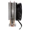 AEROCOOL VERKHO2 CPU Cooler with 90 mm Fan, Hydraulic Bearing, 800–2000 RPM, 110 W TDP, Multi-socket Support (Open Box)