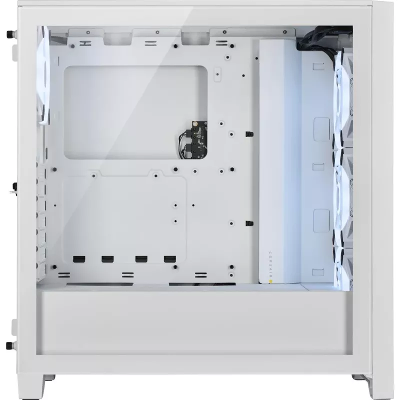 CORSAIR Midi Tower Case - Icue 4000d RGB White