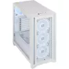 CORSAIR Midi Tower Case - Icue 4000d RGB White