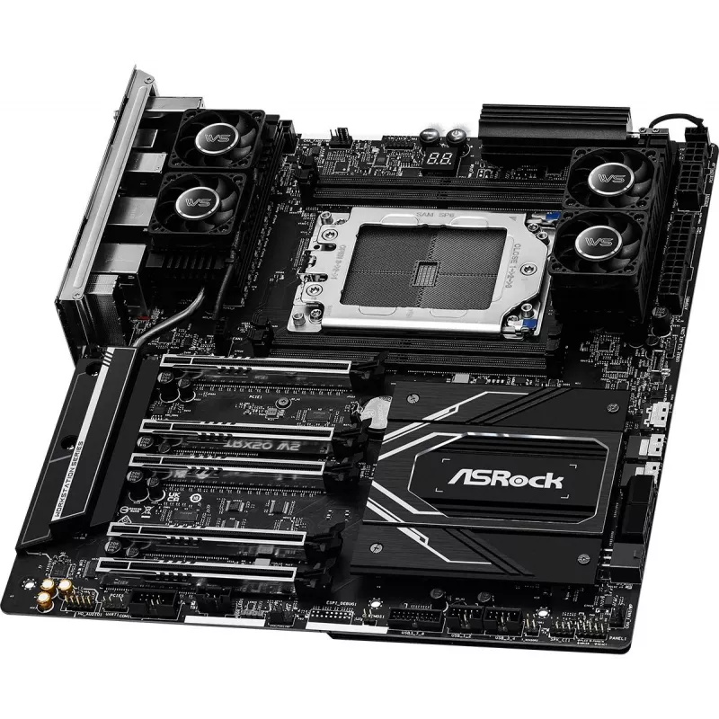 ASRock Motherboard TRX50 Ws AMD TRX50 Ryzen 4 X DDR5 7.1ch HD Audio EATX