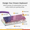 Mechanical Gaming Keyboard GLORIOUS GMMK 3 65% White — Wired USB, RGB, QWERTY (US)