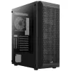 Aerocool BEAMBKV2 Gaming ATX Case 4 Fans 12cm FRGB Black, PC, Black, ATX, micro ATX, Mini-ITX, Gaming, Blue, Green, Red, Front, Side