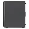 Aerocool BEAMBKV2 Gaming ATX Case 4 Fans 12cm FRGB Black, PC, Black, ATX, micro ATX, Mini-ITX, Gaming, Blue, Green, Red, Front, Side