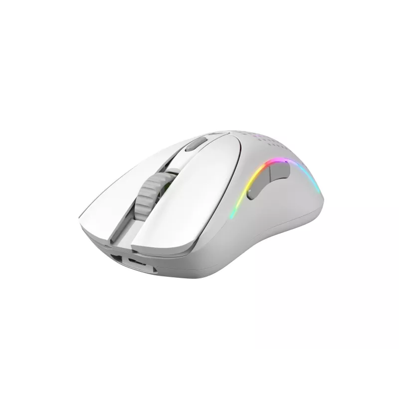 Glorious Gaming Glorious Model D 2 Wireless - Matte White, Right-hand, RF Wireless, 19000 DPI, White