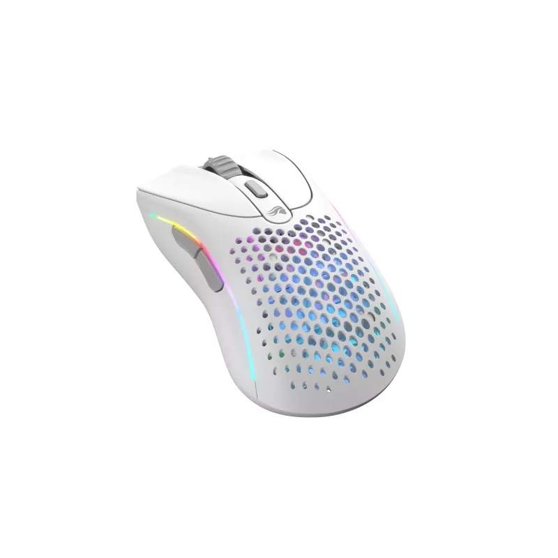 Glorious Gaming Glorious Model D 2 Wireless - Matte White, Right-hand, RF Wireless, 19000 DPI, White