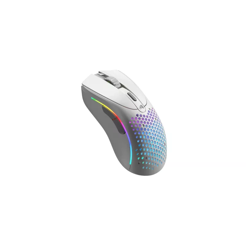 Glorious Gaming Glorious Model D 2 Wireless - Matte White, Right-hand, RF Wireless, 19000 DPI, White
