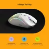 Glorious Gaming Glorious Model D 2 Wireless - Matte White, Right-hand, RF Wireless, 19000 DPI, White