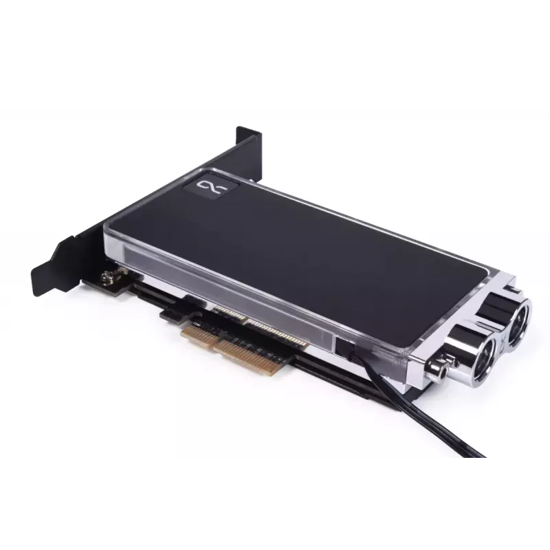 Alphacool Core M.2 NVMe PCIe 5.0 Liquid Cooler with Backplate