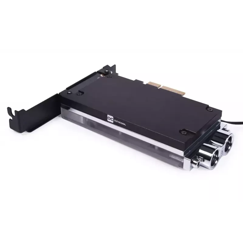 Alphacool Core M.2 NVMe PCIe 5.0 Liquid Cooler with Backplate