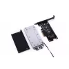 Alphacool Core M.2 NVMe PCIe 5.0 Liquid Cooler with Backplate
