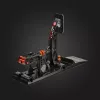 Asetek Gaming Pedals 40-010-0000002 — Wired PC Pedals, Aluminium/Bronze Housing, Black/Orange/White