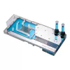 Water block + Backplate Phanteks Glacier G40 Acrylic Copper Grey Transparent