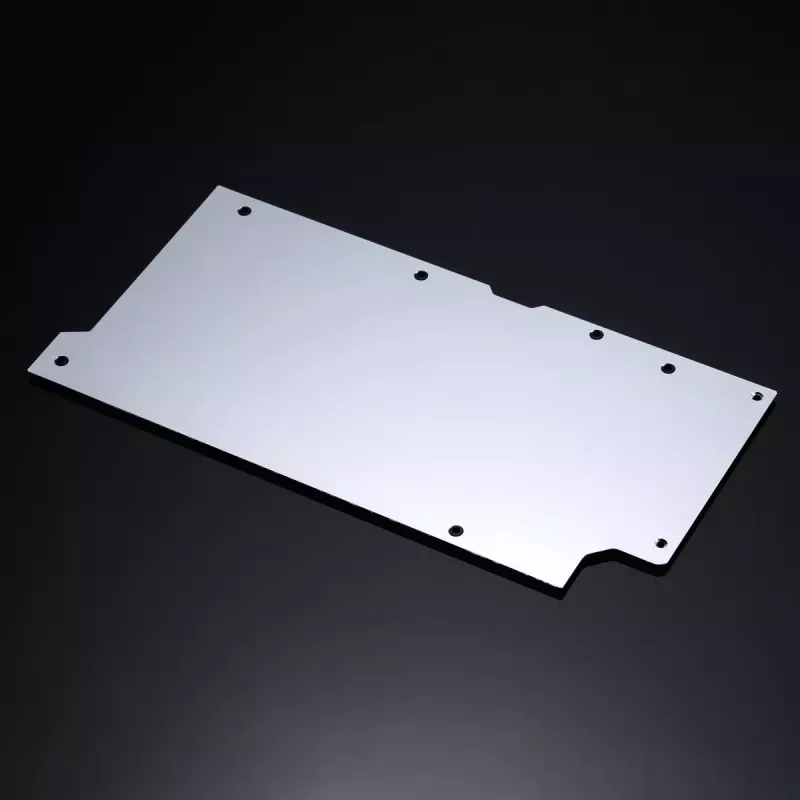 Water block + Backplate Phanteks Glacier G40 Acrylic Copper Grey Transparent