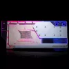 Water block + Backplate Phanteks Glacier G40 Acrylic Copper Grey Transparent