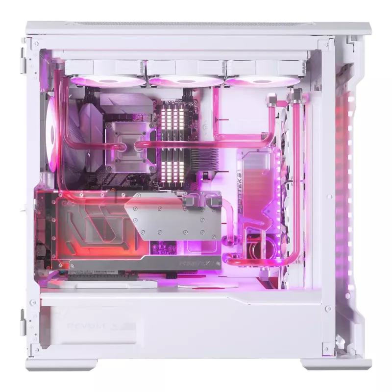 Water block + Backplate Phanteks Glacier G40 Acrylic Copper Grey Transparent