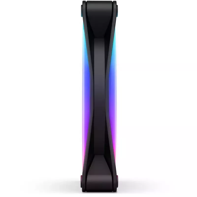 Fan NZXT F120 RGB DUO 12 cm Black 500-1800 RPM 2.42 mmH2O